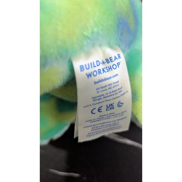 Build-A-Bear Workshop Tie-Dye Chameleon Plush 12" Stuffed Animal Toy Multicolor - Picture 8 of 9
